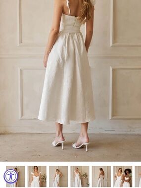 chinese dress ladies The Romanza Dress in White Chantilly Lace 12 / White Chantilly Lace